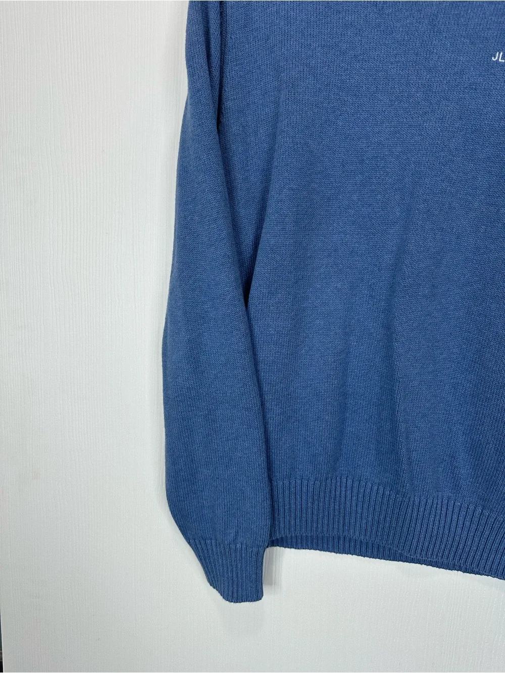 J. Crew Men's JLSA Crewneck Sweater in Slate Blue